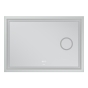 Дзеркало Mixxus Premium QUADRO MR20-120x80 з Led Touch, Anti-fog, димером, регулятором яскравості, лінзою (MP6624) - 4