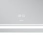 Дзеркало Mixxus Premium QUADRO MR20-120x80 з Led Touch, Anti-fog, димером, регулятором яскравості, лінзою (MP6624) - 6