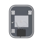 Зеркало Mixxus Premium DIVERSE MR15-90x70-Reverse с Led Touch, Anti-fog, димером (3-6,5kK) (MP6639) - 7