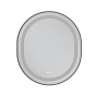 Дзеркало Mixxus Premium ELLIPSE MV05-80x70-Reverse BLACK з Led Touch, Anti-fog, димером (3-6,5kK) (MP6646) - 6