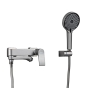 Смеситель для ванны FRAP F3275-19, графит - 1