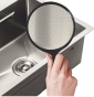 Мийка з нержавіючої сталі MIXXUS MH5050 DECOR SS COLOR (MH5050 DECOR NANO-SILVER)(3.0/0.8) колір нержавійка (MI7040) - 2