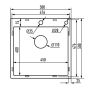 Мийка з нержавіючої сталі MIXXUS MH5050 DECOR SS COLOR (MH5050 DECOR NANO-SILVER)(3.0/0.8) колір нержавійка (MI7040) - 3