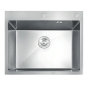 Мойка из нержавеющей стали MIXXUS MH5843 DECOR SS COLOR (MH5843 DECOR NANO-SILVER) (3.0/0.8) цвет нержавейка (MI7041) - 1