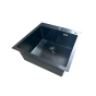 Мийка Mixxus MH5050 Micro Decor Black (3.0/0.8) з нерж. сталі (колір чорний) (MI8215) - 3