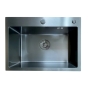 Мийка Mixxus MH5843 Micro Decor Black (3.0/0.8) з нерж. сталі (колір чорний) (MI8219) - 1