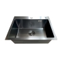 Мийка Mixxus MH5843 Micro Decor Black (3.0/0.8) з нерж. сталі (колір чорний) (MI8219) - 3