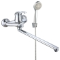 Смеситель для ванны WEZER VRL723-13 с длинным изливом, Ø40, хром (VRL723-13) - 1