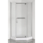 Душевая кабина с низким поддоном Mixxus LINES SCT01-90x90x198-TR CHROME прозрачное стекло 6мм (MI6913) - 1