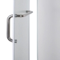 Душевая кабина с низким поддоном Mixxus LINES SCT01-90x90x198-TR CHROME прозрачное стекло 6мм (MI6913) - 8