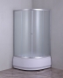 Душова кабіна з високим піддоном Mixxus PLAIN SCT01-90x90x195-FB SATIN матове скло 4мм (MI6894) - 4