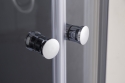 Душова кабіна з високим піддоном Mixxus PLAIN SCT01-90x90x195-FB SATIN матове скло 4мм (MI6894) - 8
