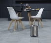 Мусорное ведро с плавным закрытием прямоугольное Mixxus Bevel-TC0112 SS Color 12л цвет нержавейка (MI7087) - 4