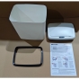 Мусорное ведро сенсорное прямоугольное Mixxus WAVE-TC0110 White 10 л цвет белый (MI7073) - 10