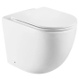 Унитаз напольный безбачковой Mixxus Premium ELLIPSE-0701-T1 570х365х410mm, система смыва TORNADO 1.0 (MP6593) - 1