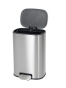 Відро для сміття з плавним закриттям овальне Mixxus Premium Diverse-TC0112 SS Color 12л колір наржавійка (MI7079) - 4
