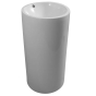 Раковина моноблок MIXXUS PREMIUM ELLIPSE-1101 460х460х855mm з переливом (MP6573) - 1
