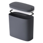 Мусорное ведро сенсорное овальное Mixxus Flat-TC0109 Graphite 9 л цвет графит (MI7075) - 5