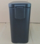 Відро для сміття з плавним закриттям прямокутне Mixxus Diverse-TC0312 Black 12л колір чорний (MI7091) - 4