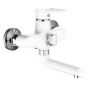 Смеситель для ванны Mixxus Elba 009 (EURO) WHITE (MI6586) - 1