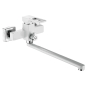 Смеситель для ванны Mixxus Premium DANTE 006 EURO White-Chrome (MI6794) - 1