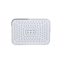 Воронка для верхнего душа Qtap Hlavova 260x180 мм прямоугольная Chrome/White (QTHLA107CRM45785) - 2