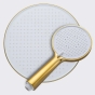 Душова система Frap F2488-3 з поворотним виливом (сатин золотий) - 4