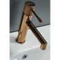 Змішувач для умивальника Grace ARIA-101 GOLD RED низький червоне золото - 2