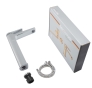 Смеситель для умывальника Mixxus Premium Degas 001 (NUT) HIGH (MI8246) - 6