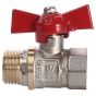 Кран кульовий прямий Quality Professional WATER VALVE 1/2″ ЗВ КБ NV-V Q002 (000004538) - 2