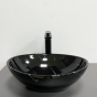 Умивальник (раковина) VBI PARMA BLACK MARMO GLOSSY накладний VBI-011023 - 2