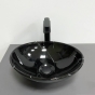 Умывальник (раковина) VBI PARMA BLACK MARMO GLOSSY накладной VBI-011023 - 3