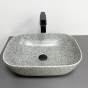 Умывальник (раковина) VBI RAVENNA SPACE GREY MATT накладной VBI-011222 - 2