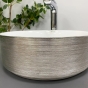 Умивальник (раковина) VBI PRATO BRUSH SILVER WHITE накладний (VBI-011407) - 5