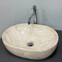 Умывальник (раковина) VBI MODENA S BEIGE STONE GLOSSY накладной VBI-012007 - 1