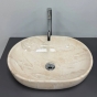 Умывальник (раковина) VBI MODENA S BEIGE STONE GLOSSY накладной VBI-012007 - 4