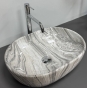 Умывальник (раковина) VBI MODENA S GREY ONYX накладной VBI-012009 - 2