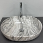 Умывальник (раковина) VBI MODENA S GREY ONYX накладной VBI-012009 - 3