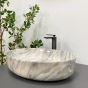 Умивальник (раковина) VBI UDINE STONE GLOSSY накладний VBI-012102 - 4