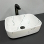 Умивальник (раковина) VBI PALERMO S MARMO GLOSSY накладний VBI-012305 - 3