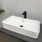 Умивальник (раковина) VBI VOLTURINO WHITE накладний VBI-012619 - 1