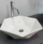 Умывальник (раковина) VBI ROCAZZO WHITE накладной VBI-012624 - 3