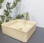 Умивальник (раковина) VBI BOLZANO BEIGE MATT накладний VBI-013802 - 3