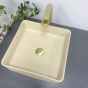 Умивальник (раковина) VBI BOLZANO BEIGE MATT накладний VBI-013802 - 5