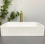 Умывальник (раковина) VBI FLORENTIA WHITE MATT накладной VBI-015000 - 4