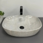 Умывальник (раковина) VBI OLBIA GREY STONE GLOSSY накладной VBI-014302 - 1