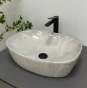 Умывальник (раковина) VBI OLBIA GREY STONE GLOSSY накладной VBI-014302 - 4