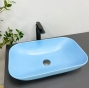 Умывальник (раковина) VBI AVEZZANO BLUE MATT накладной VBI-014403 - 3