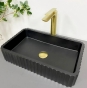 Умывальник (раковина) VBI FLORENTIA BLACK MATT накладной VBI-015001 - 1