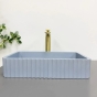 Умывальник (раковина) VBI FLORENTIA BLUE MATT накладной VBI-015003 - 3